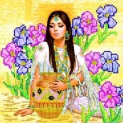 Схема для вышивания бисером АБРИС АРТ "У родника"